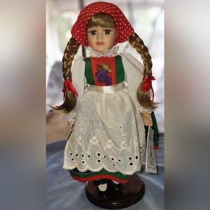 Schneider collectible porcelain doll